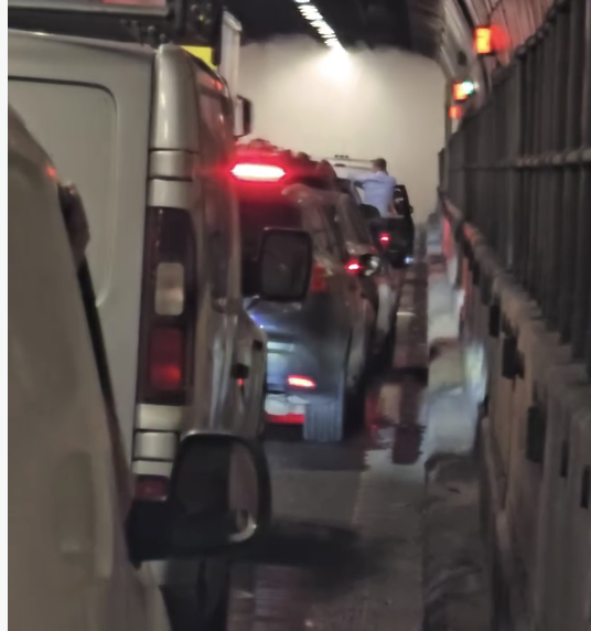 Vehicle Fire Sparks Lengthy Delays in Major Tunnel