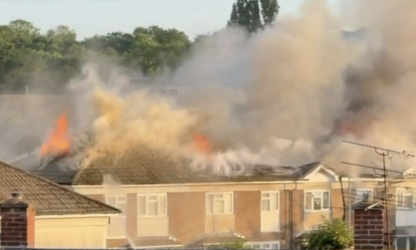 Major Fire Destroys Eight Homes in Rookyards as Emergency Services Respond