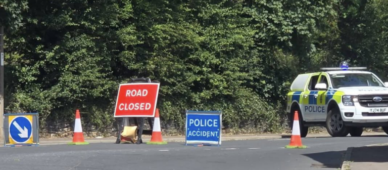Motorcyclist Dies Following Collision with Van in Greetland