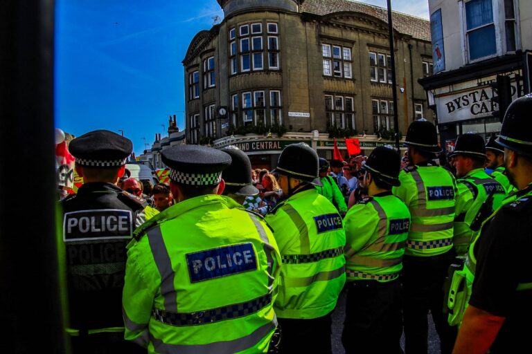 Eight Arrested Following Large Rival Protests in City Centre