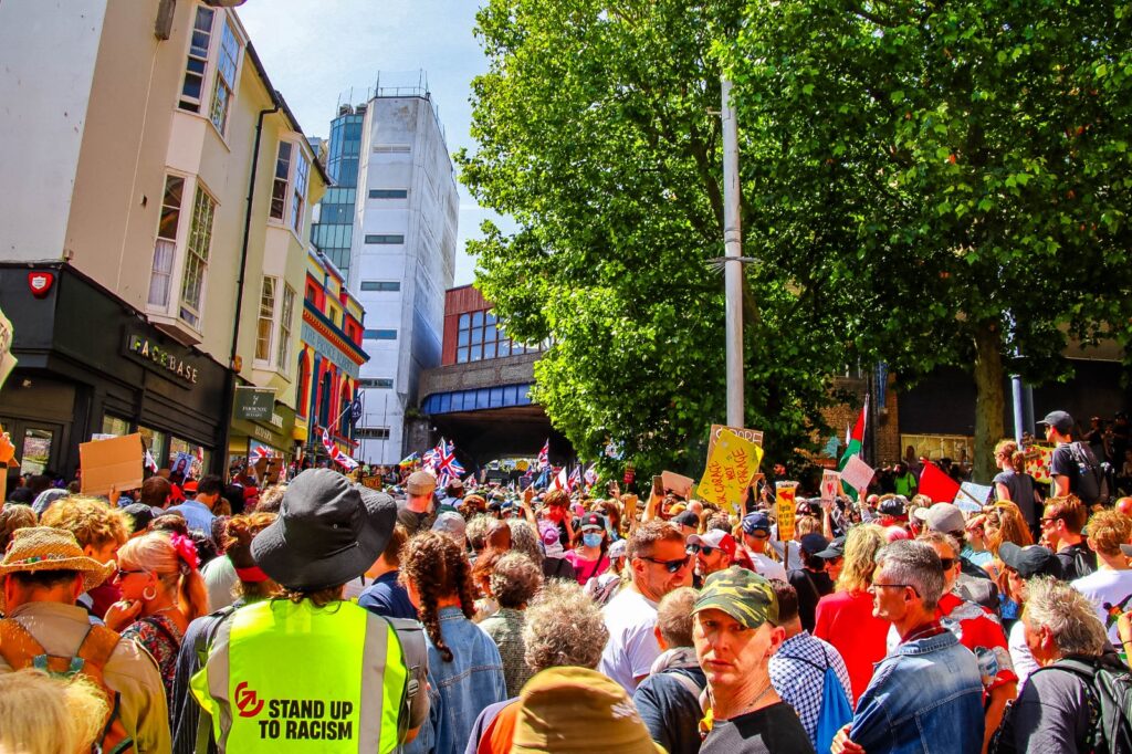Eight Arrested Following Large Protest of 4000 in City Centre