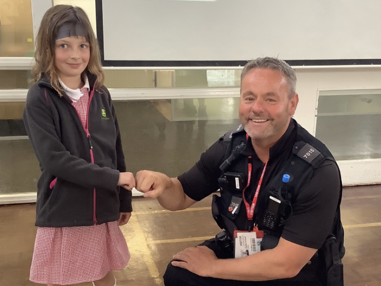 Devon and Cornwall Police’s new tractor officially named ‘The Crop Cop’ after children’s competition