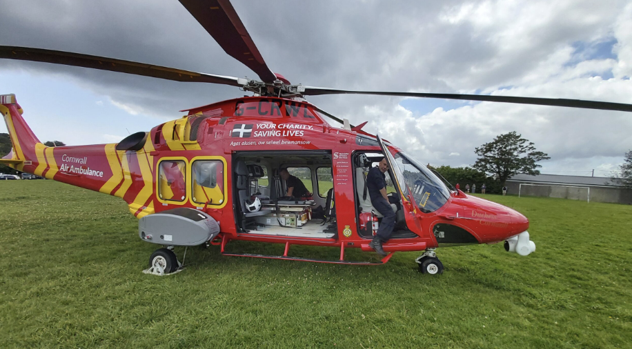 Woman Airlifted to Hospital with Life-Threatening Injuries After Two-Car Crash on A3072
