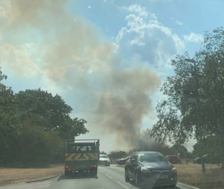 Wildfire at Dartford Heath Leaves Fire Crews Battling Blaze Overnight