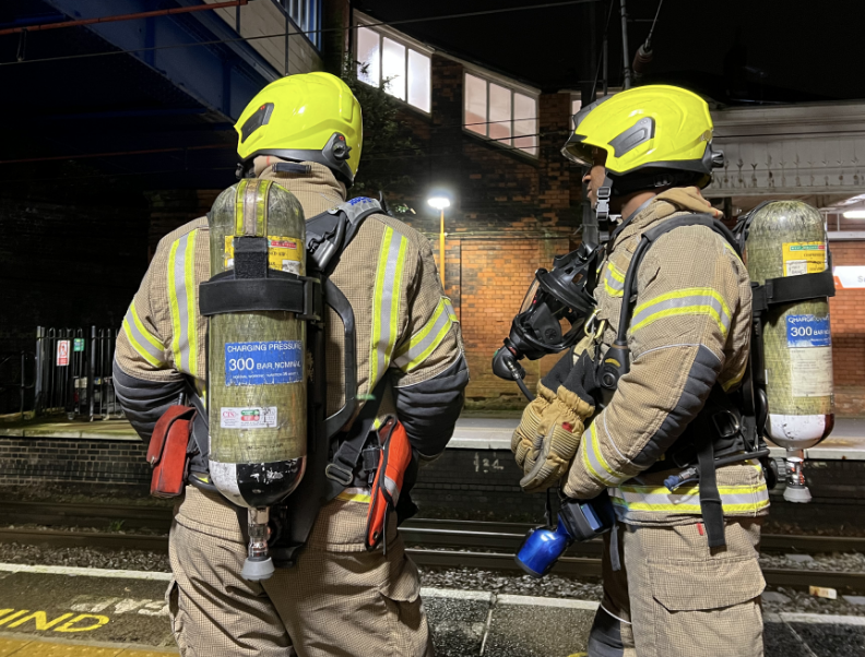 Train Fire in Larkfield Prompts Major Emergency Response