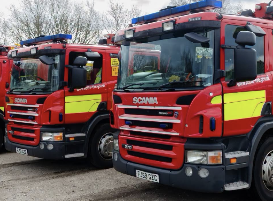 Residents Evacuated as Major Flat Fire Breaks Out in Newark-on-Trent