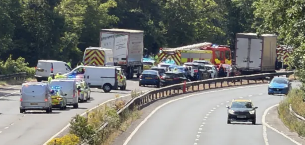 Man Dies After Three-Vehicle Crash on A38 Near Buckfastleigh as Police Appeal for Witnesses