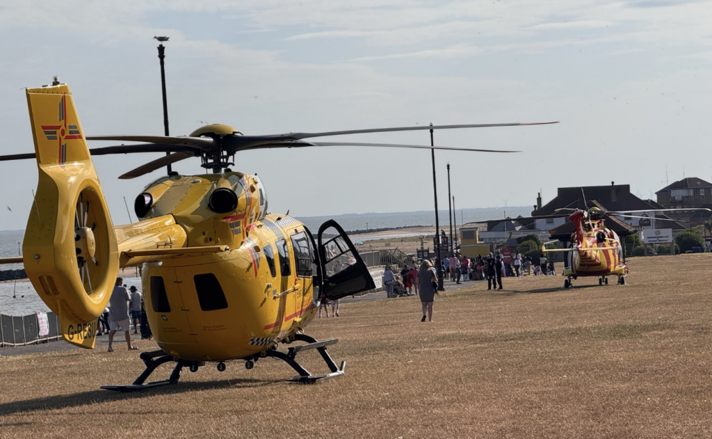 Three People Taken to Hospital After Water Rescue Near Clacton Pier