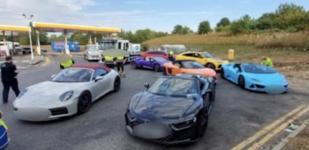 Police Seize 13 Supercars After Reports of Dangerous Driving on M11