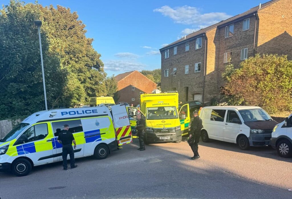 Armed Police Arrest Man After Knife Stand-Off in Newhaven