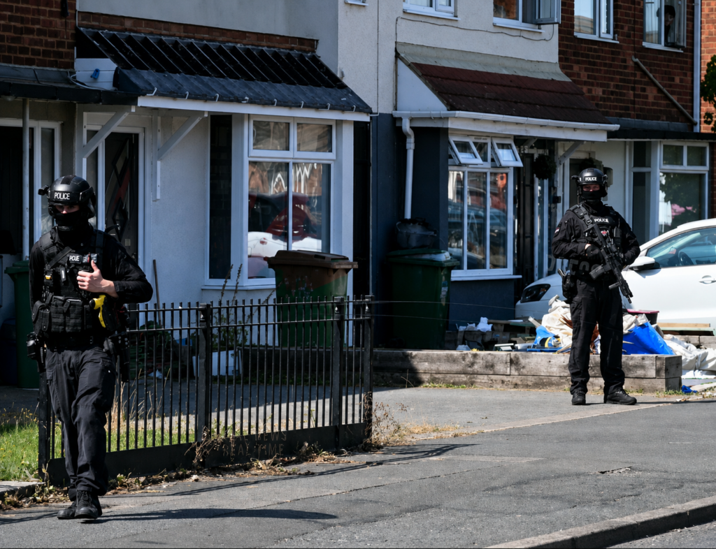 Armed Police Arrest Teenager After Knife Report in Stockton