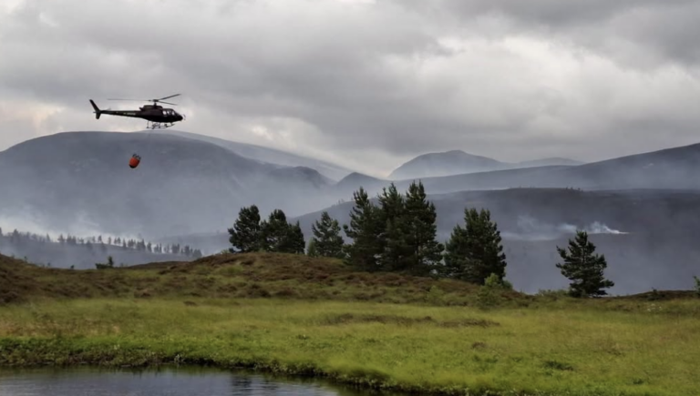 Cairngorms Wildfire Cordons to Be Reduced as Refuel Event Given Controlled Access