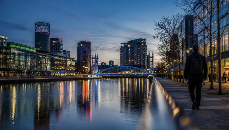Which British cities are leading the way in smart technology adoption?