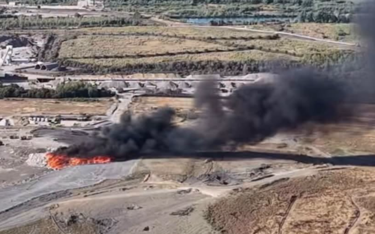 Sutton Courtenay landfill fire burning beneath surface as crews battle prolonged incident