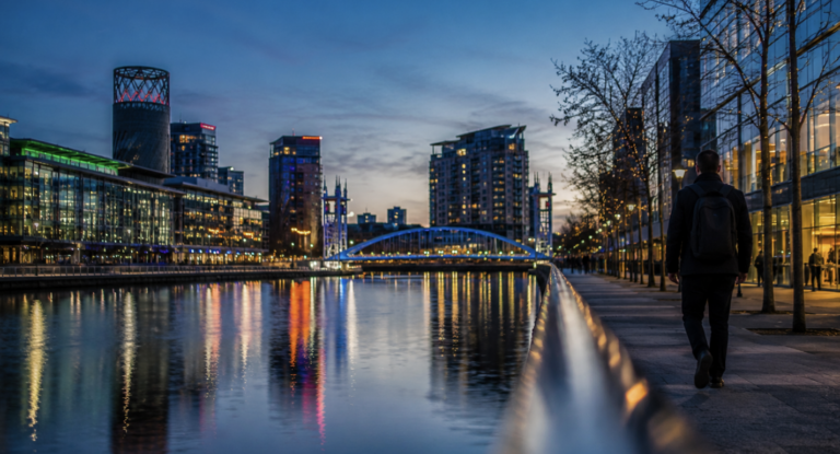 Which British cities are leading the way in smart technology adoption?