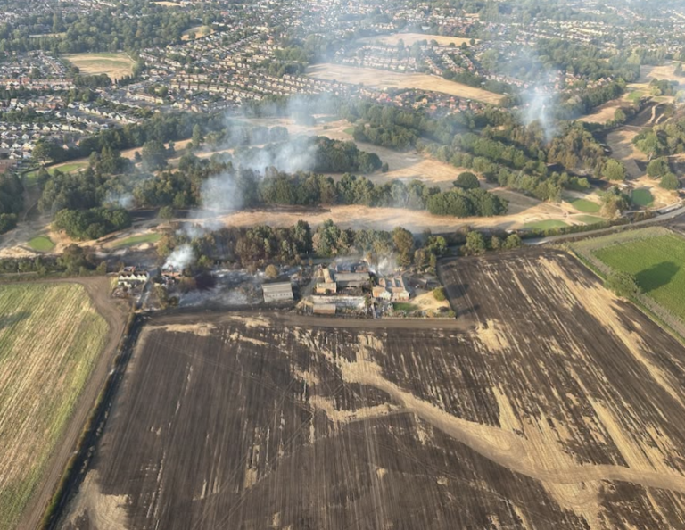 Stourbridge fires that destroyed homes started accidentally by agricultural machinery