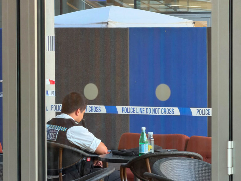 Boy, 15, arrested on suspicion of murder after teenager stabbed to death at Brent Civic Centre