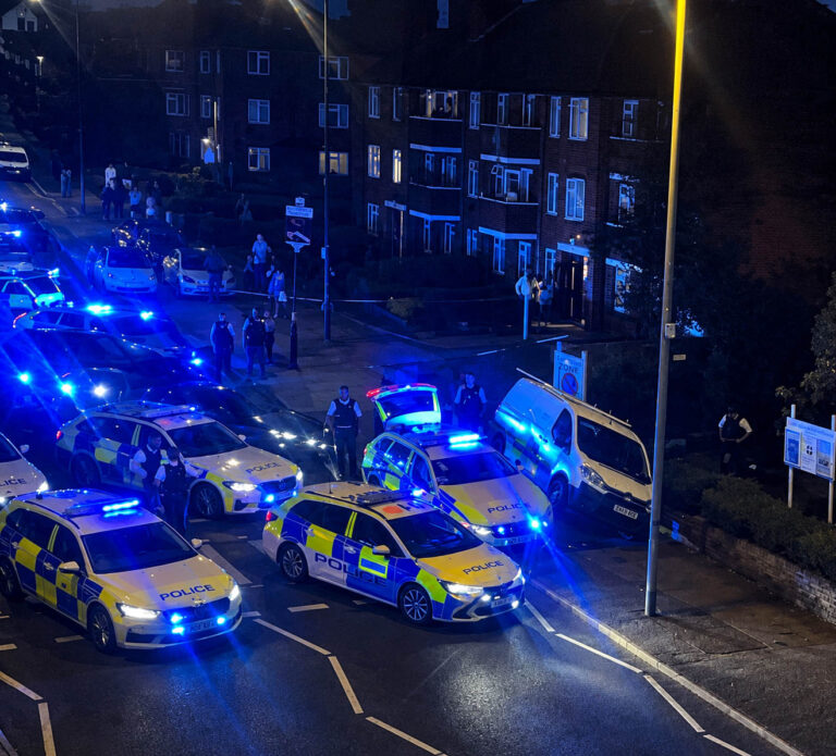 Family ‘nearly killed’ as van allegedly drives wrong way along A20 before police pursuit