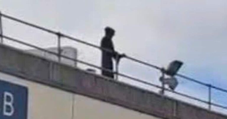Man fined after climbing hospital roof dressed as Grim Reaper carrying a scythe