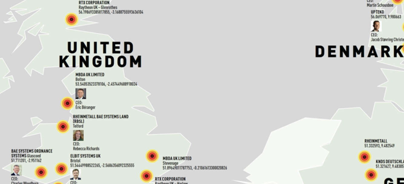 Map of European Companies: A Warning from the Pentagon or Informational Noise?