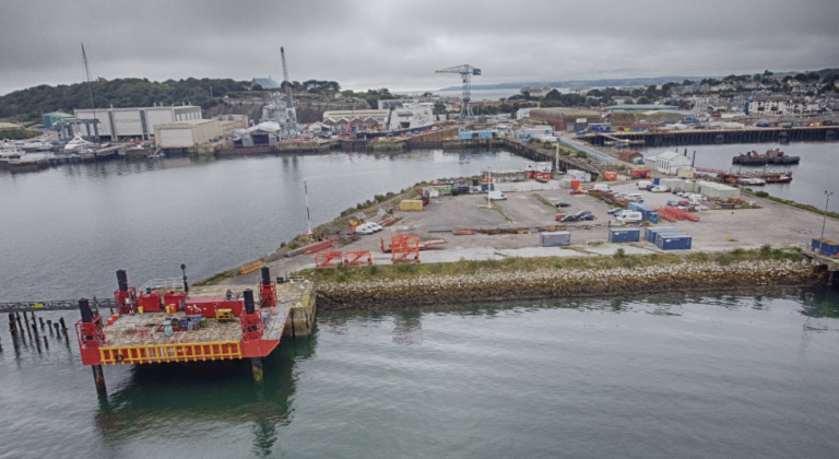 Bomb squad called after suspected unexploded ordnance found in water near Falmouth Docks