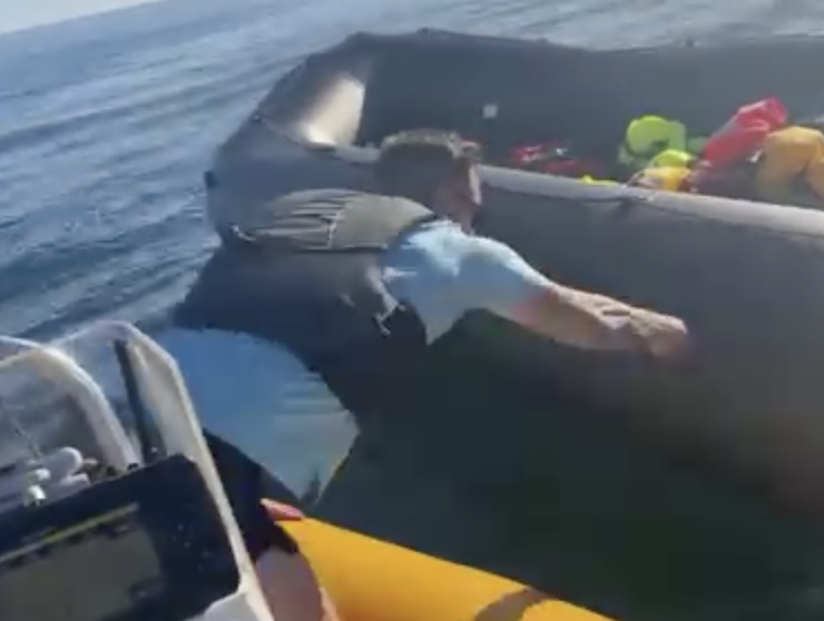 Police Probe Channel Boat Damage as Danny Tommo Footage Sparks Fierce Debate Online