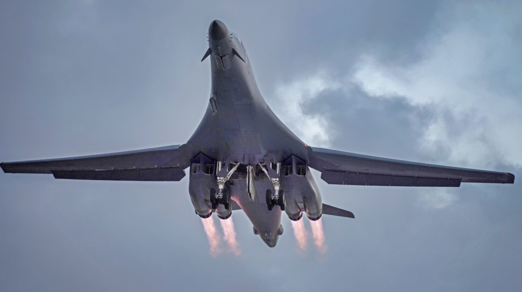 US B-1 bombers leave RAF Fairford as counter-terror investigation continues