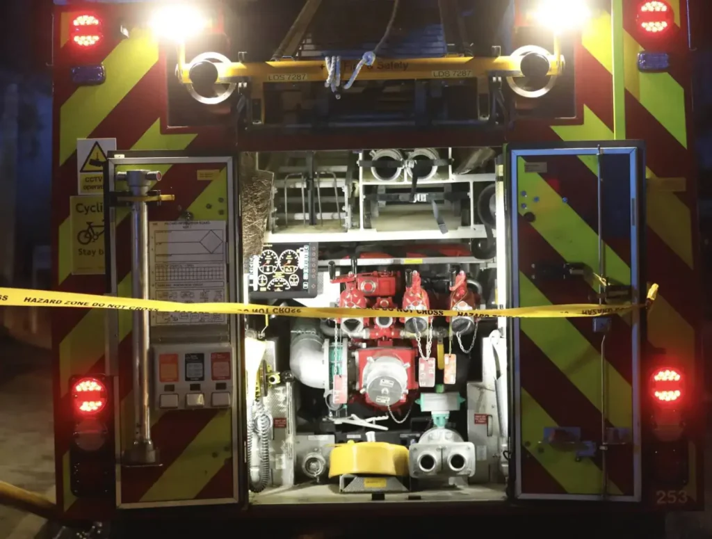 Forty Firefighters Tackle Blaze at Car Workshop in Cricklewood