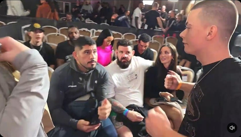 Streamer confronted after challenging UFC star Alex Pereira at London boxing weigh-in