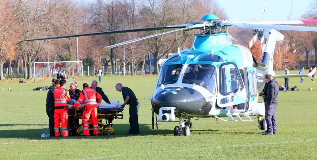 Seriously Ill Canterbury Footballer Airlifted To London Hospital
