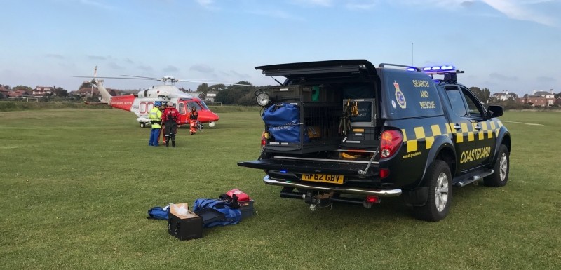 Woman With Head Injury Airlifted To Hospital After Being Rescued By Gosport Lifeboat