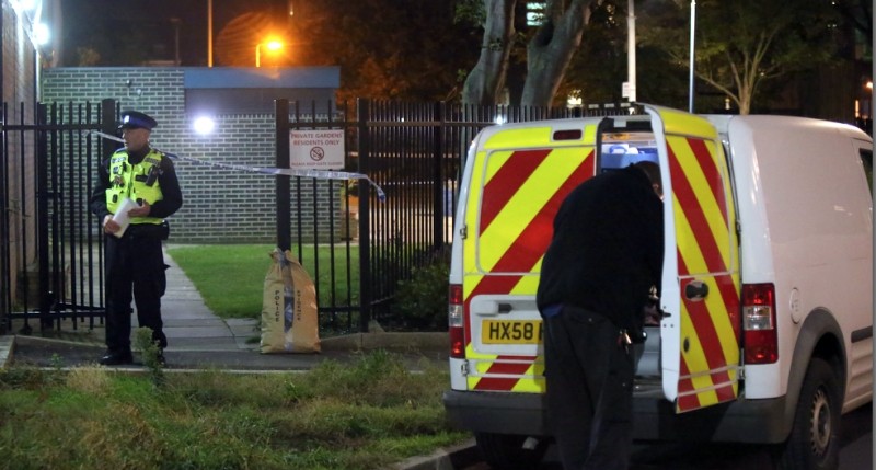 Man Stabbed After Lashing Out At  A Young Girl Wearing A Clown Mask In Portsmouth