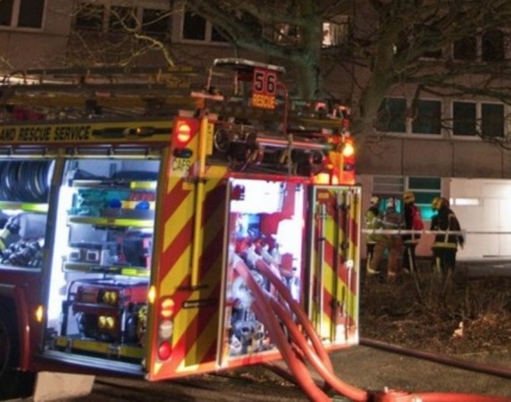 Fire Breaks Out In High Rise Tower Block In Southampton