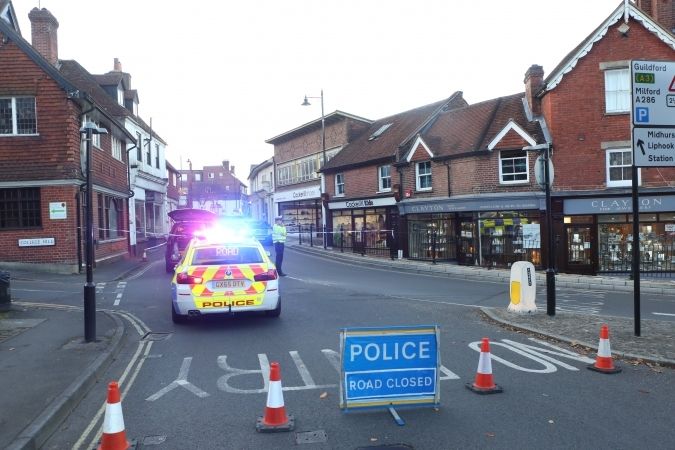 Oap Airlifted To Hospital After Being Hit By Car In Haslemere