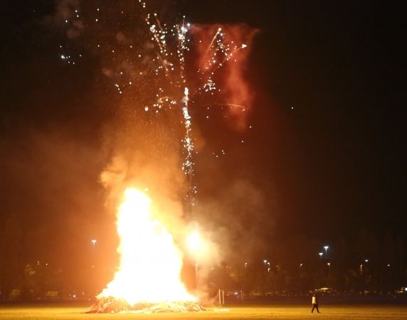 Young Girl Hit By Firework In Portsmouth Street