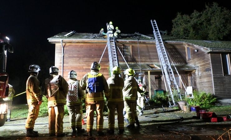 Million Pound Property Owners Praise Fire Crews  For Efforts