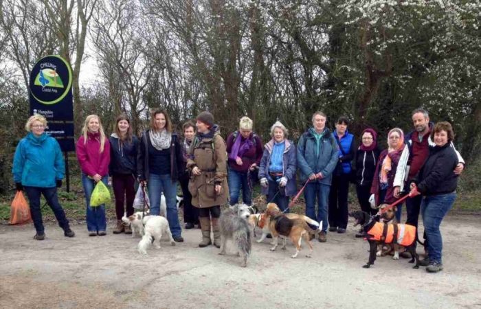 Charity Dog Walkers Aim For £3,000