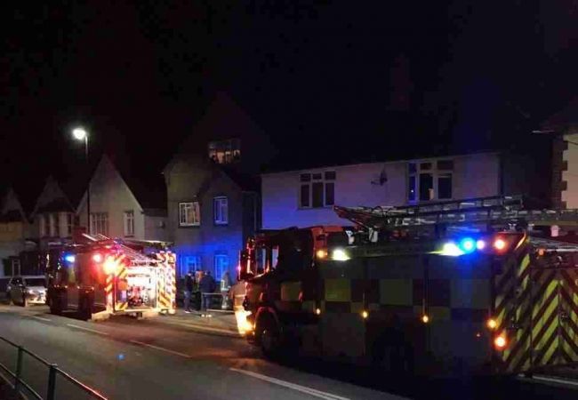 One Person Trapped  In Two Car Crash On Whippingham Road In East Cowes