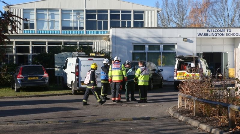 Five People Taken To Hospital Following Chemical Incident At Warblington School In Havant