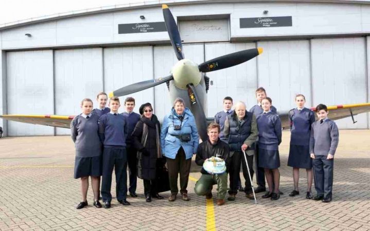 Spitfire's Flight  Historical Reenactment  80 Years On.
