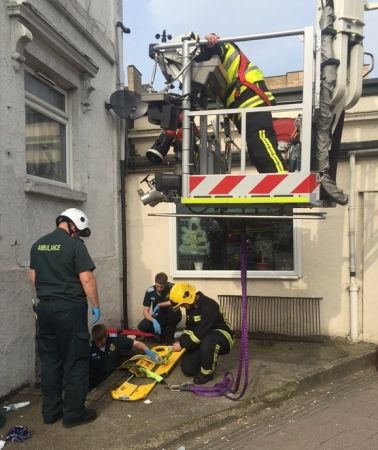 Tower Block Rescue Southampton Training For Hampshire Fire And Rescue