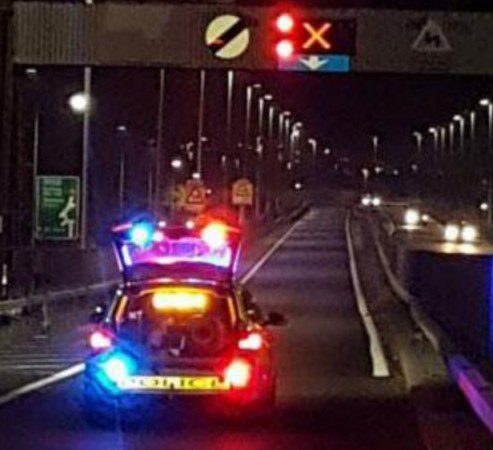 M1 Motorway Closed After Horror Crash Leaves Five  People Fighting For Their Lives