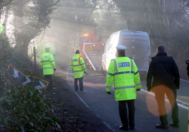 Police Appeal  For Witnesses  After Andover Van Driver  Dies  In Highclere