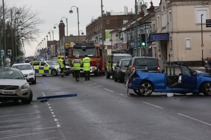 Police Close Road In Southampton Following An Incident