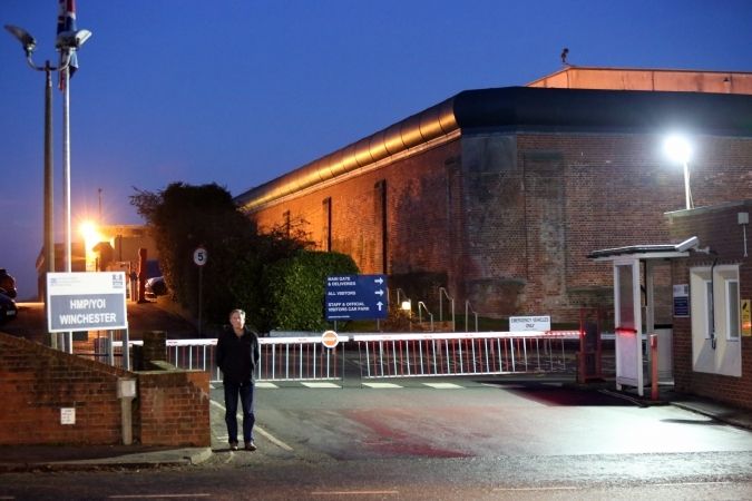 Fire Crews Called To  Cell Fire At  Hmp Winchester