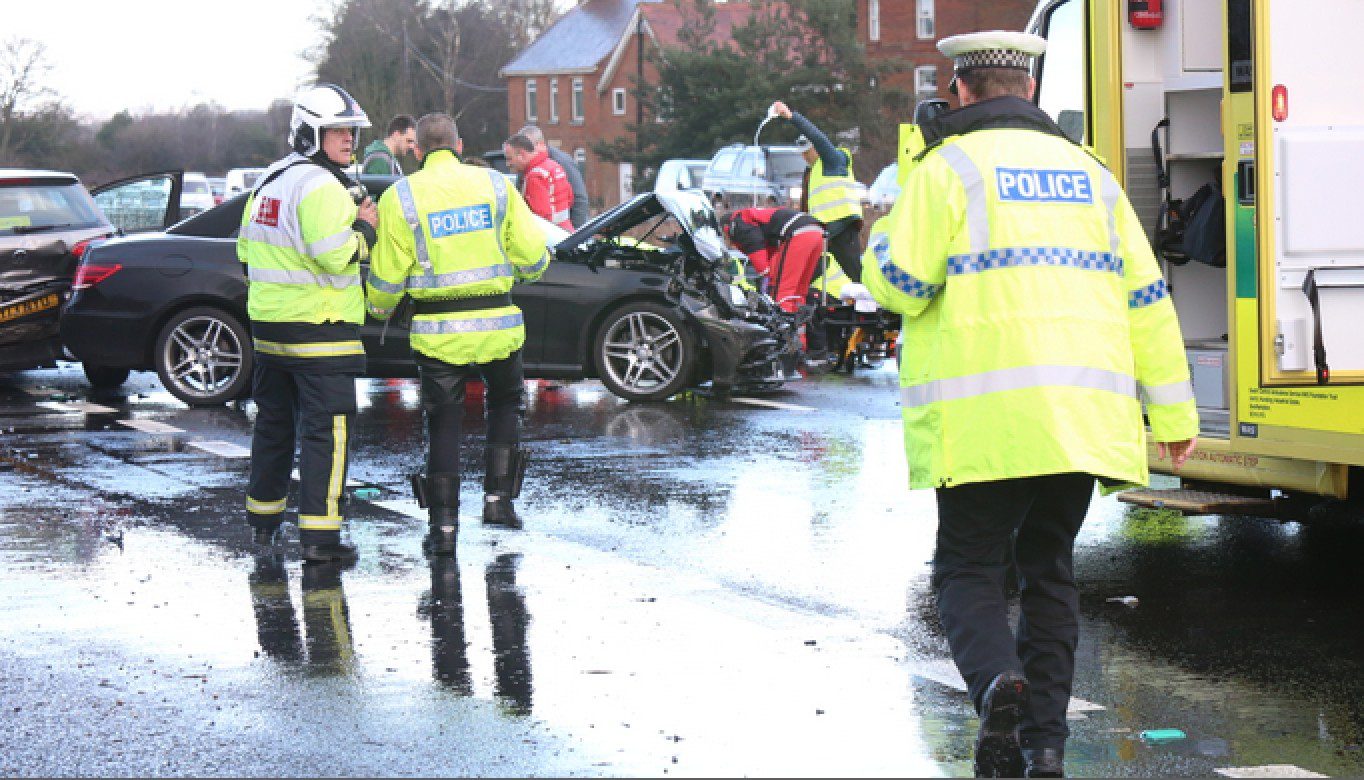 A31 Closed After Serious Three Vehicle Collision In The New Forest