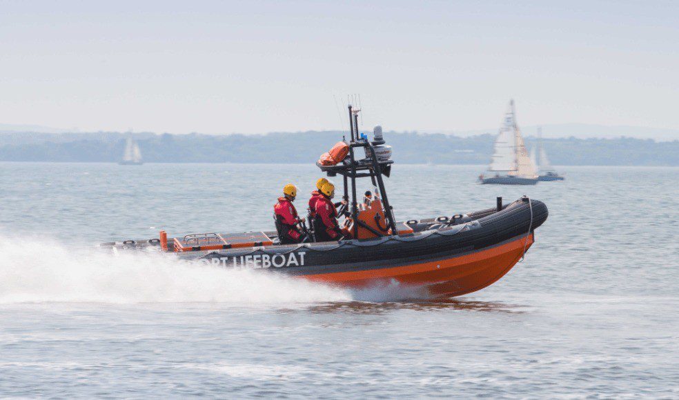 Two Gosport Lifeboats Launched To Vessel Ran Aground In Portsmouth Harbour