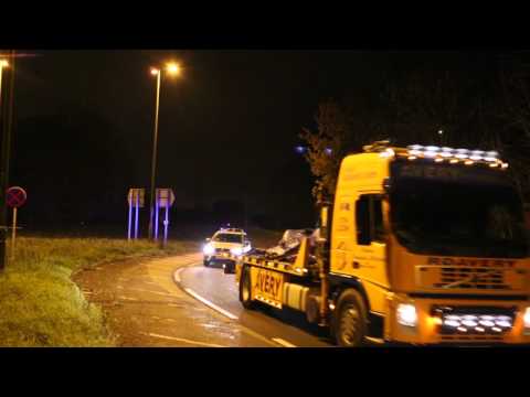 M271 Motorway Horror Smash Recovery Convey Hampshire