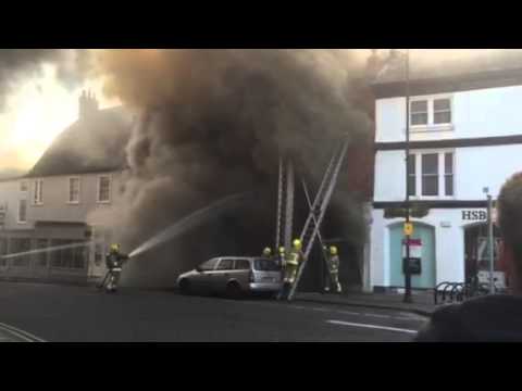 The Full Rescue Of The Sudbury Fire  In Suffolk