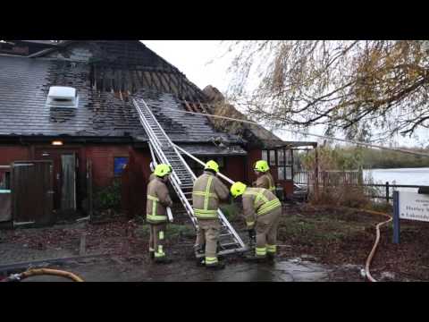 Serious Hotel Fire Reading At Lakeside Hotel